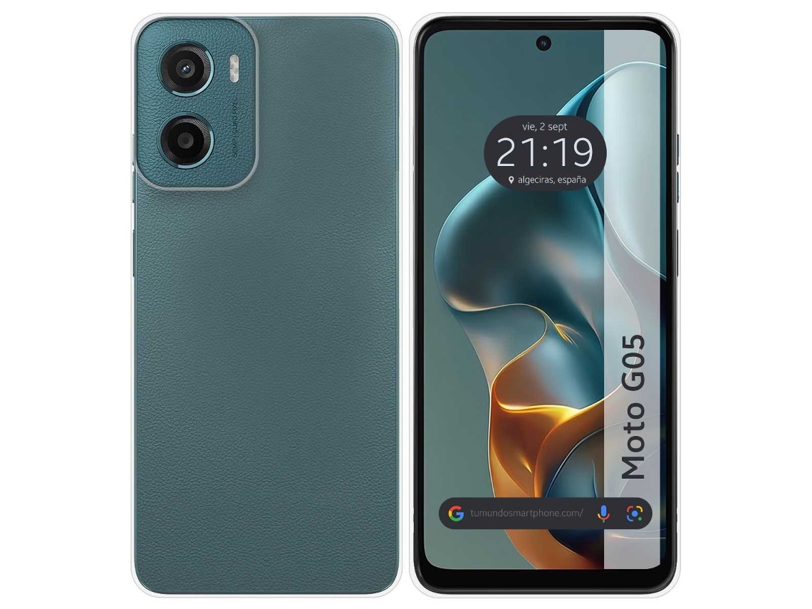 Funda Gel Para Motorola Moto G05 / E15 Tumundosmartphone Transparente