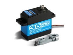 Servo Digital Impermeable 360ds3235 35kg 180/270/360 Grados Engranajes Metálicos Alto Par Coches Rc Carreras Brazos Robóticos