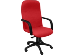 Silla de Escritorio Ejecutiva PYC Letur Rojo (Brazos Fijos - Tejido)