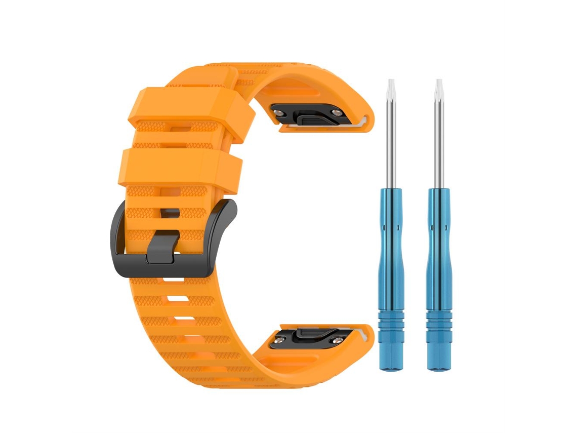 Correas De Reemplazo Para Garmin Fenix 7x/6x Gps Pro Correa De Reloj De Silicona De 26mm