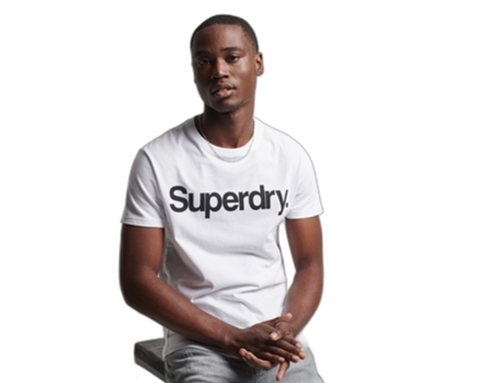 Camiseta para Hombre SUPERDRY (S - Algodón - Multicolor)