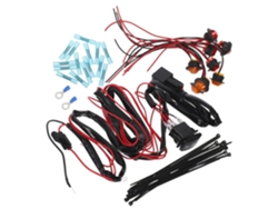 Kit Completo De Intermitentes Para Utv/atv De 12 V Con Arnés De Cableado, Relé Intermitente E Interruptor Basculante.