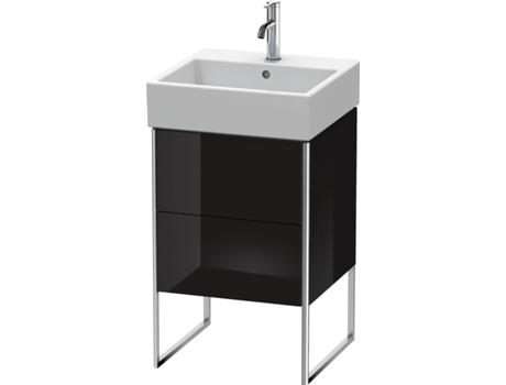 DURAVIT XSquare Vanity unit vertical 48.4x 46.0 cm, 2 cajones, para lavabo Vero Air 235050