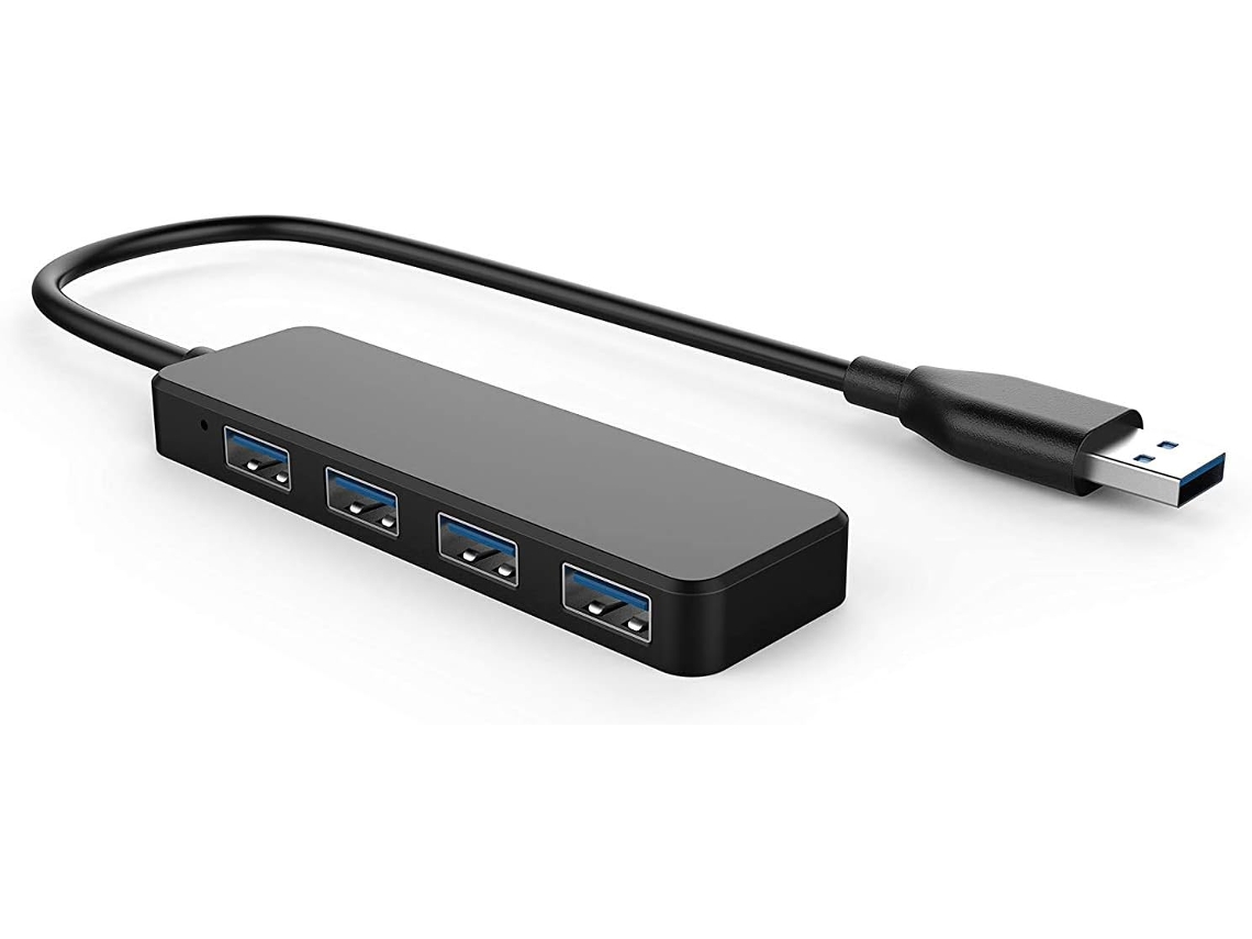 Hub Usb 3.0, 4 Puertos, Ultrafino Portátil