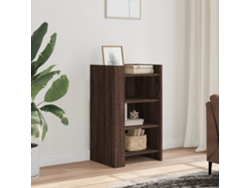 Aparador Madera Contrachapada Marrón Roble 45x35x75 Cm