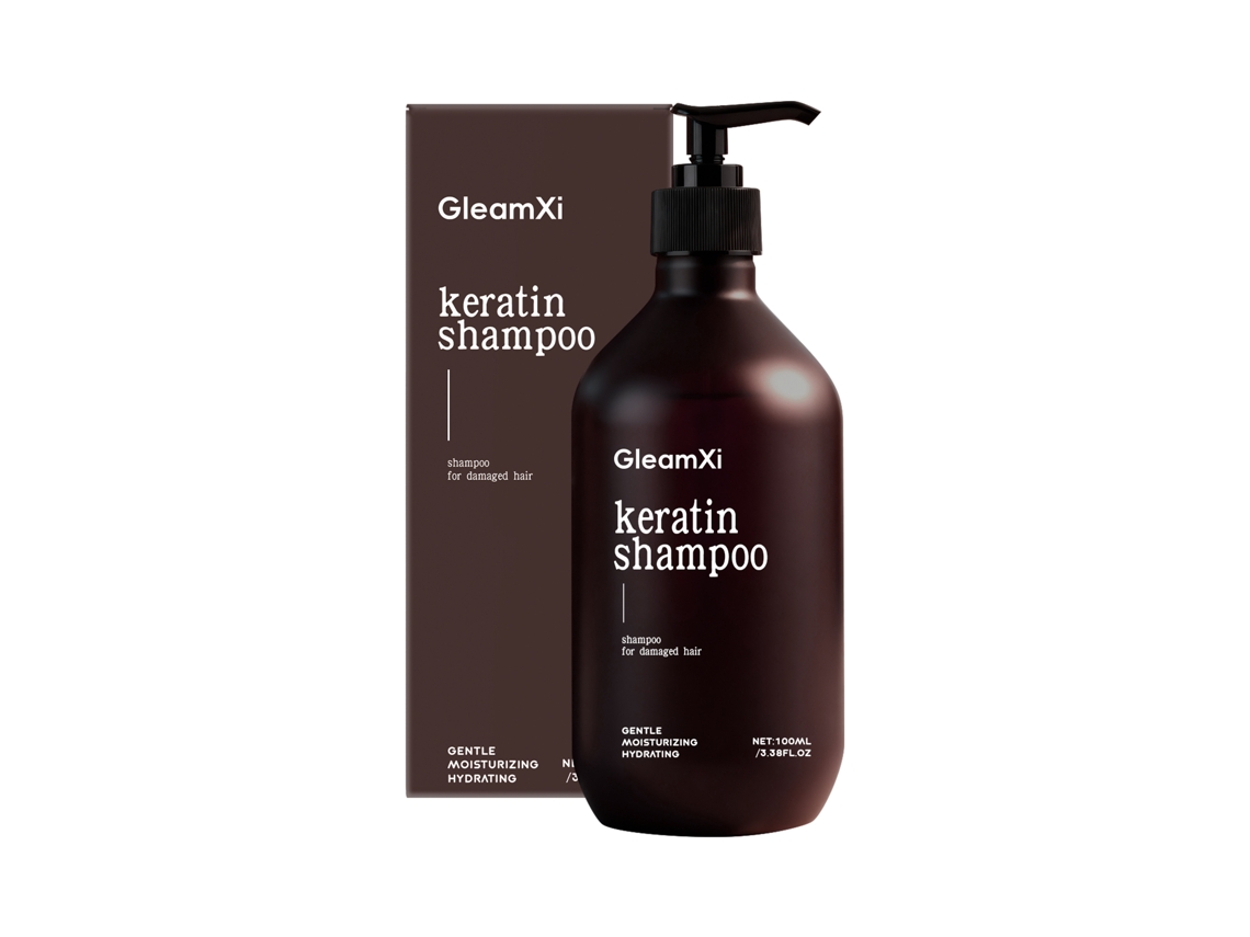 Champú de queratina para un cabello sano