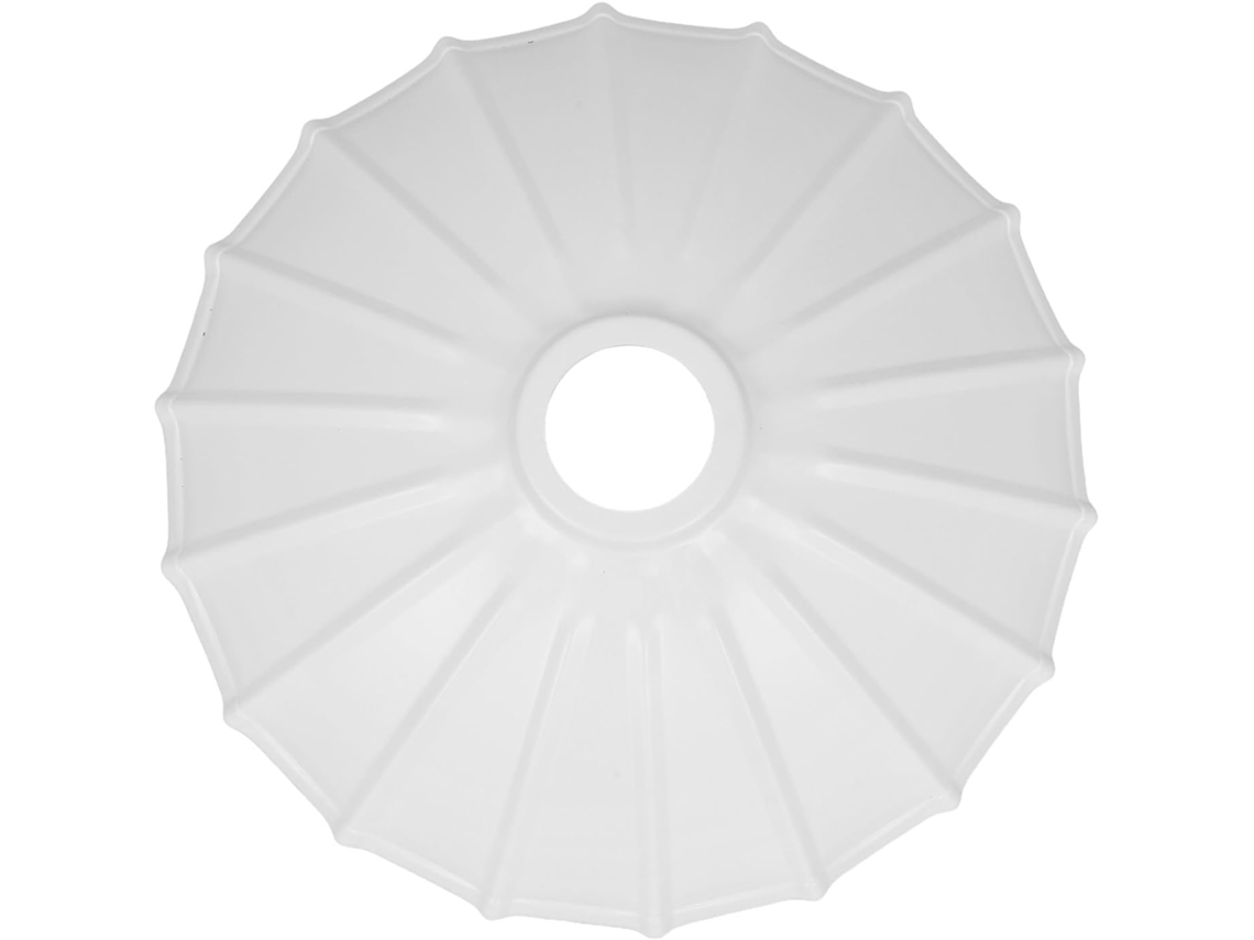 Pantalla De Lámpara Colgante Rústica Decorativa De Hierro Blanco Con Protección Ocular, Adecuada Para Lámparas De Salón.