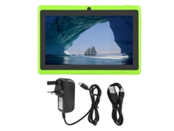 Tablet PC compacta de 7 pulgadas, HD, 8 GB de ROM, Wi-Fi, Bluetooth, cuatro núcleos, cámara dual, luz verde dorada