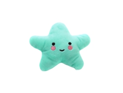 Juguete masticable de peluche con forma de estrella para perros y gatos