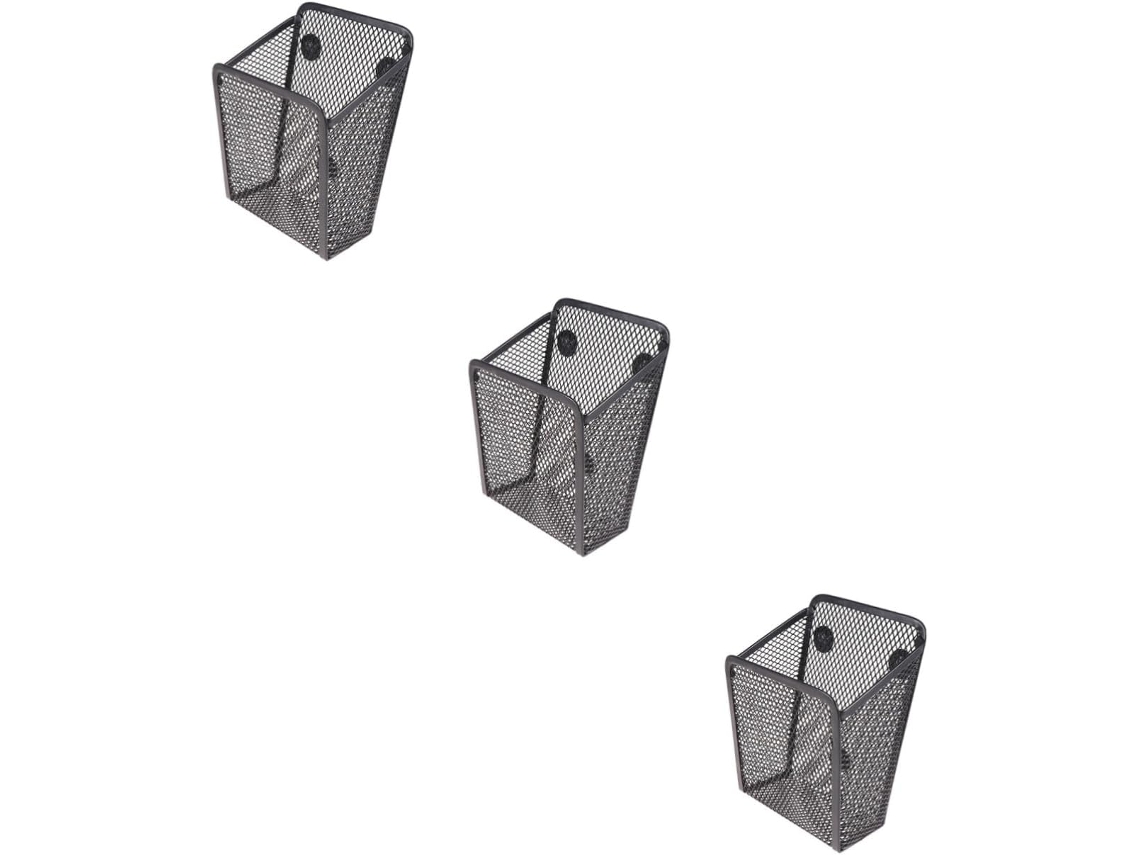 Juego De 3 Portalápices Magnéticos Ergonómicos, Organizadores De Escritorio Y Portapinceles.