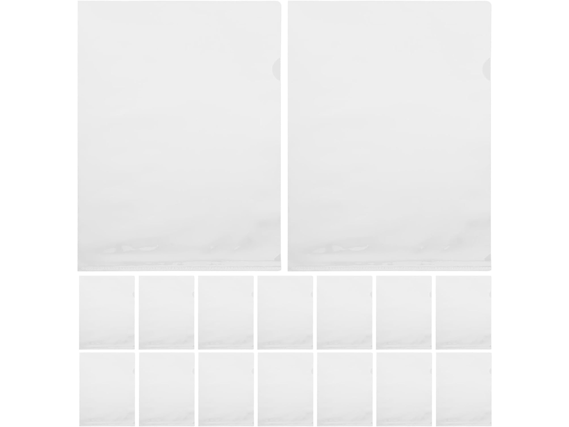 Protectores De Documentos Transparentes De 20 Piezas