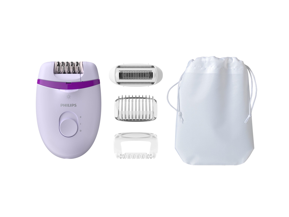 Depiladora de inicio PHILIPS Satinelle Essential Bre275/30 Lila