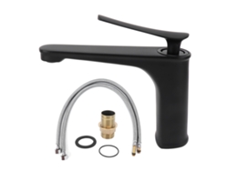 Grifo De Baño Monomando Para Lavabo, Grifo Combinado De Agua Fría Y Caliente, Diseño Nórdico, Material De Cobre.