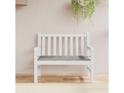 Cojín para banco de jardín, 100 x 50 x 4 cm, tela Oxford gris, Dkd Home Decor
