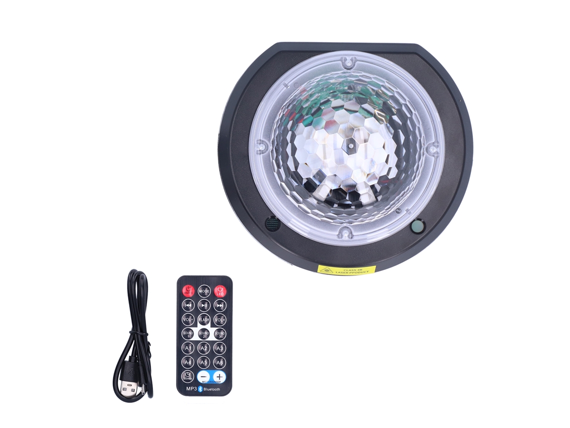 Rebe-proyector De Estrellas Led Con Control Remoto, Bluetooth Y Música, Lámpara De Proyección Multifuncional Para Dormitorio