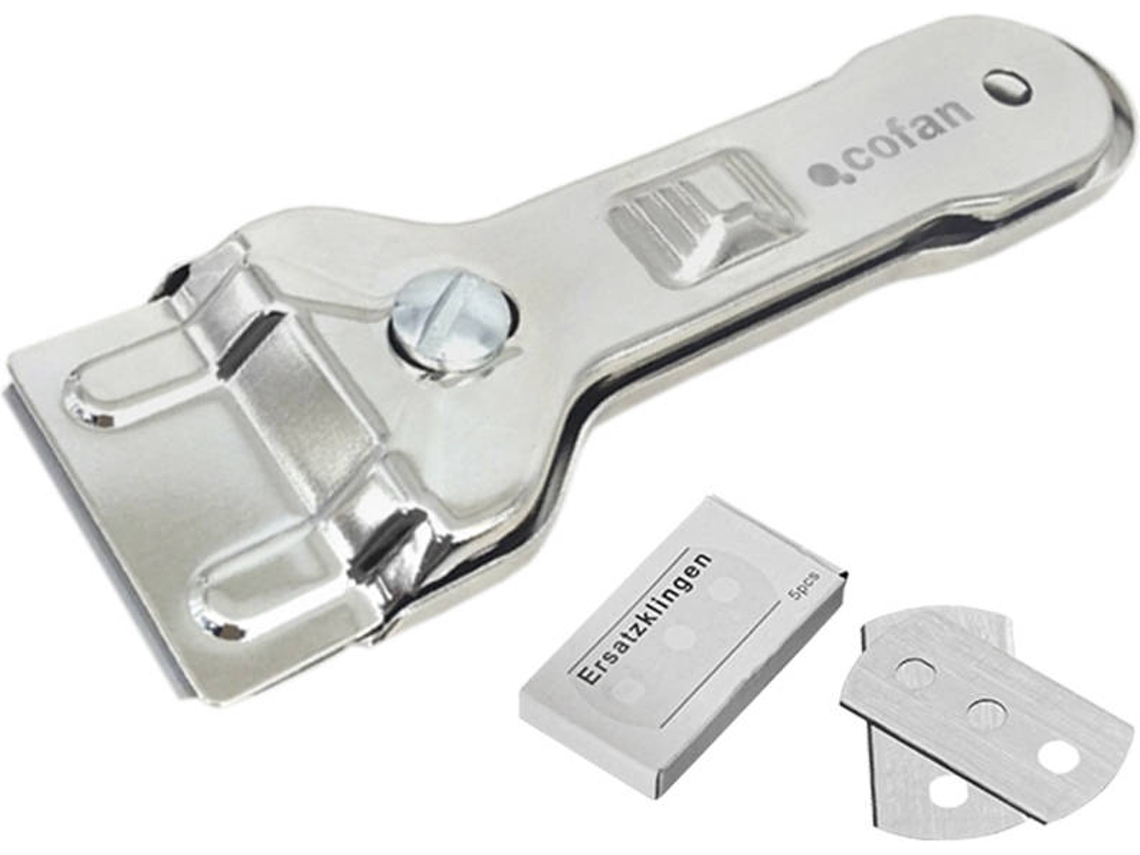 Rasqueta De Vitrocerámica Inox. Modelo Sena 13,5X4,5 Cm
