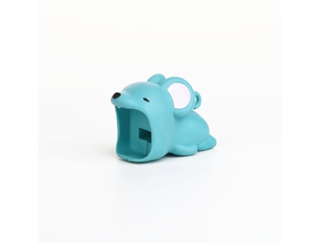 Kawaii one piece anime usb kabel charger plug bite protector untuk apple 5w charger model luffy chopper aksesoris mainan anak-anak