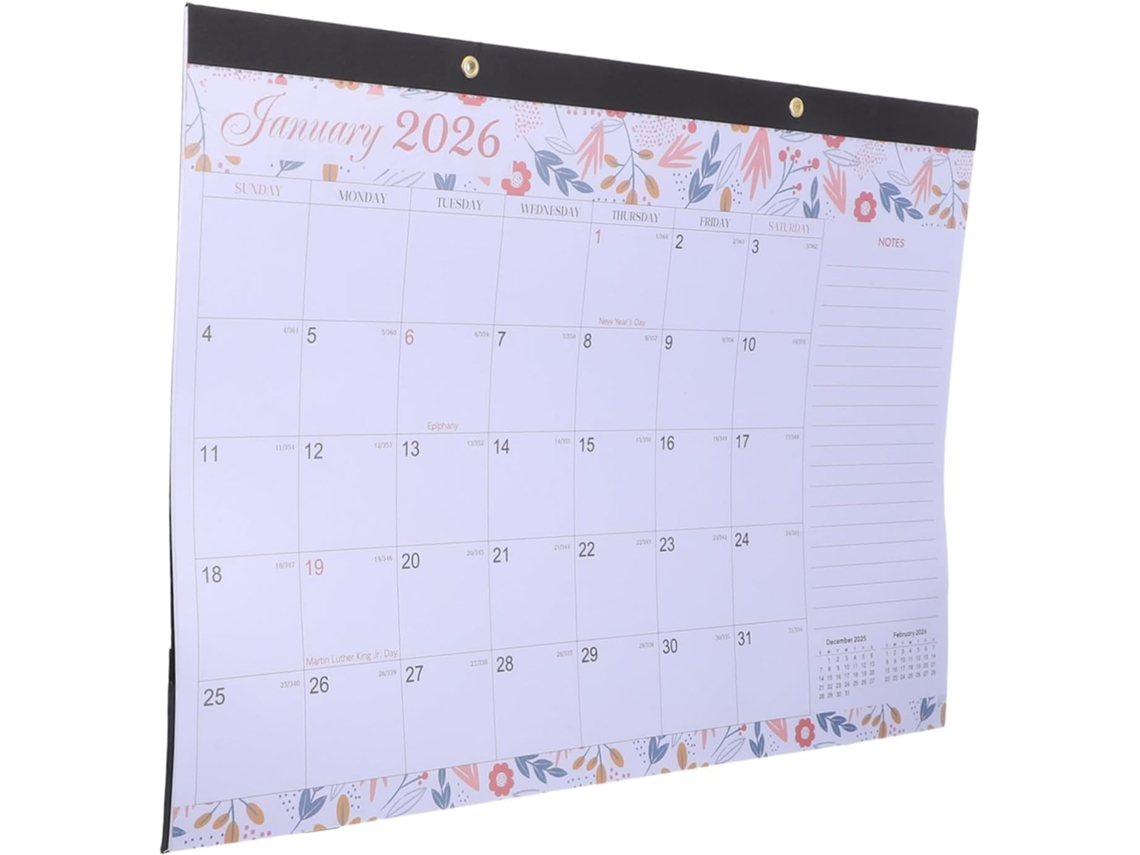 Calendario Mural Mensual De Enero A Junio Para La Planificación De La Oficina En Casa