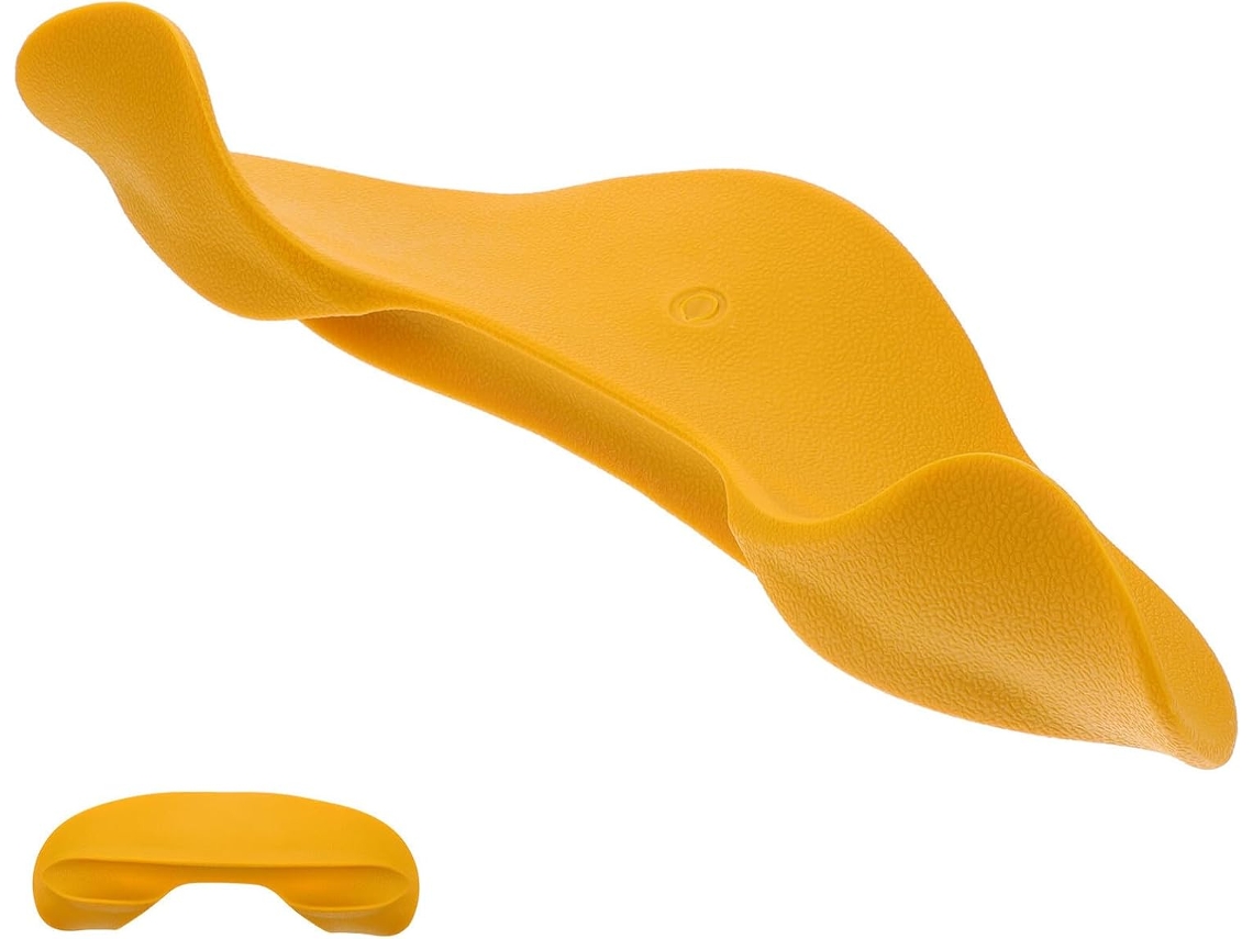 Almohadilla Para Sentadillas Con Mancuernas, Funda Amarilla, Barra, Entrenamiento En Gimnasio