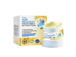 Polvo reparador dental con veneno de abeja y para encías