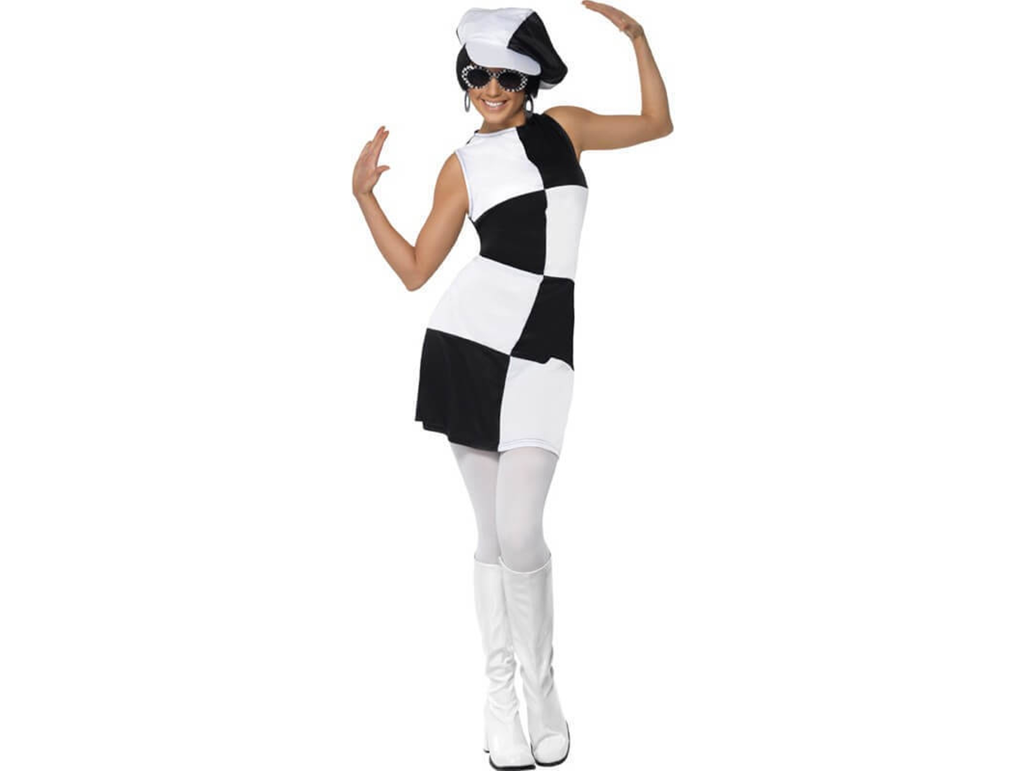 Disfraz de Mujer DISFRAZZES Swinging De Los 60 (Talla: L)