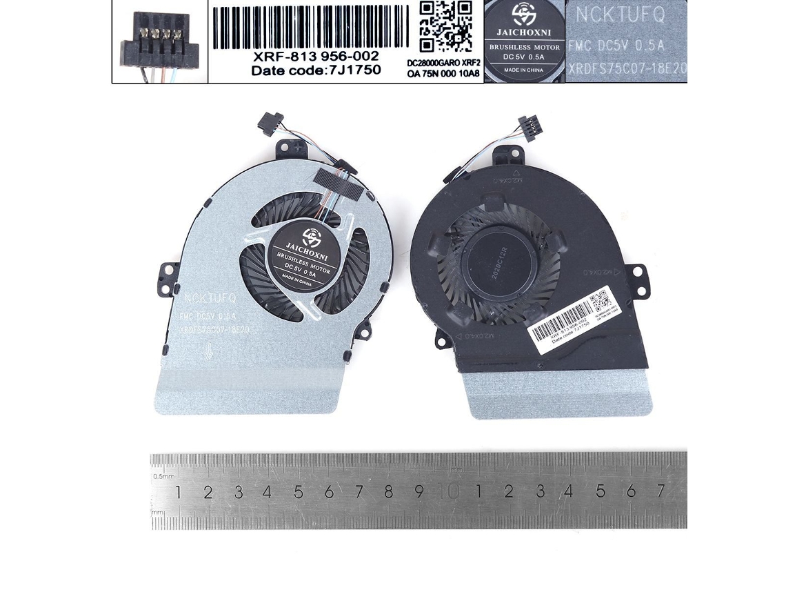 Ventilador de CPU para portátil HP TPN Q208 de 15 pulgadas, alta capacidad de copia, compatible con la versión 2