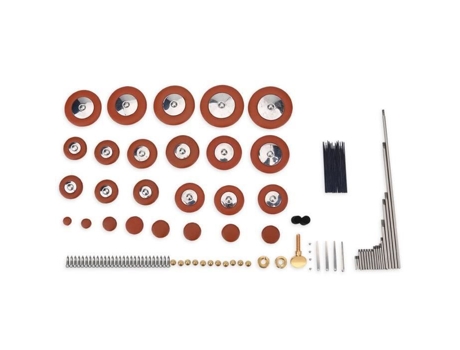 Kit de mantenimiento de reparación de saxofón alto, juego de saxofón alto, piezas de instrumentos musicales de viento, accesorios