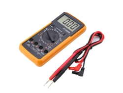 Multímetro Digital Dt9205a Con Pantalla Lcd, Medición De Voltaje Cc/ca, Resistencia, Capacitancia Y Función Automática.