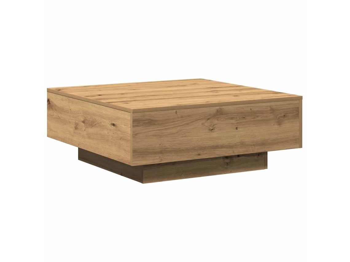 Maison Exclusive - Mesa De Café Roble Artesanal 80 X 80 X 31 Cm