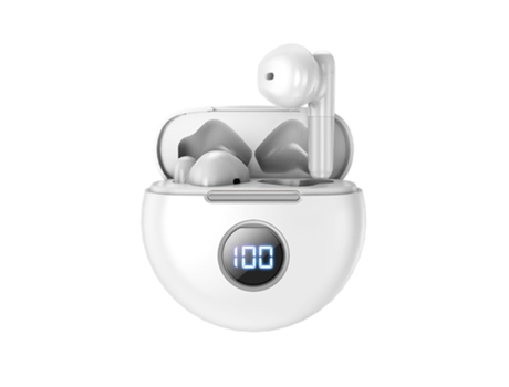 Auriculares Inalámbrico Sonido Estéreo para Apple CHRONUS Bluetooth Blanco