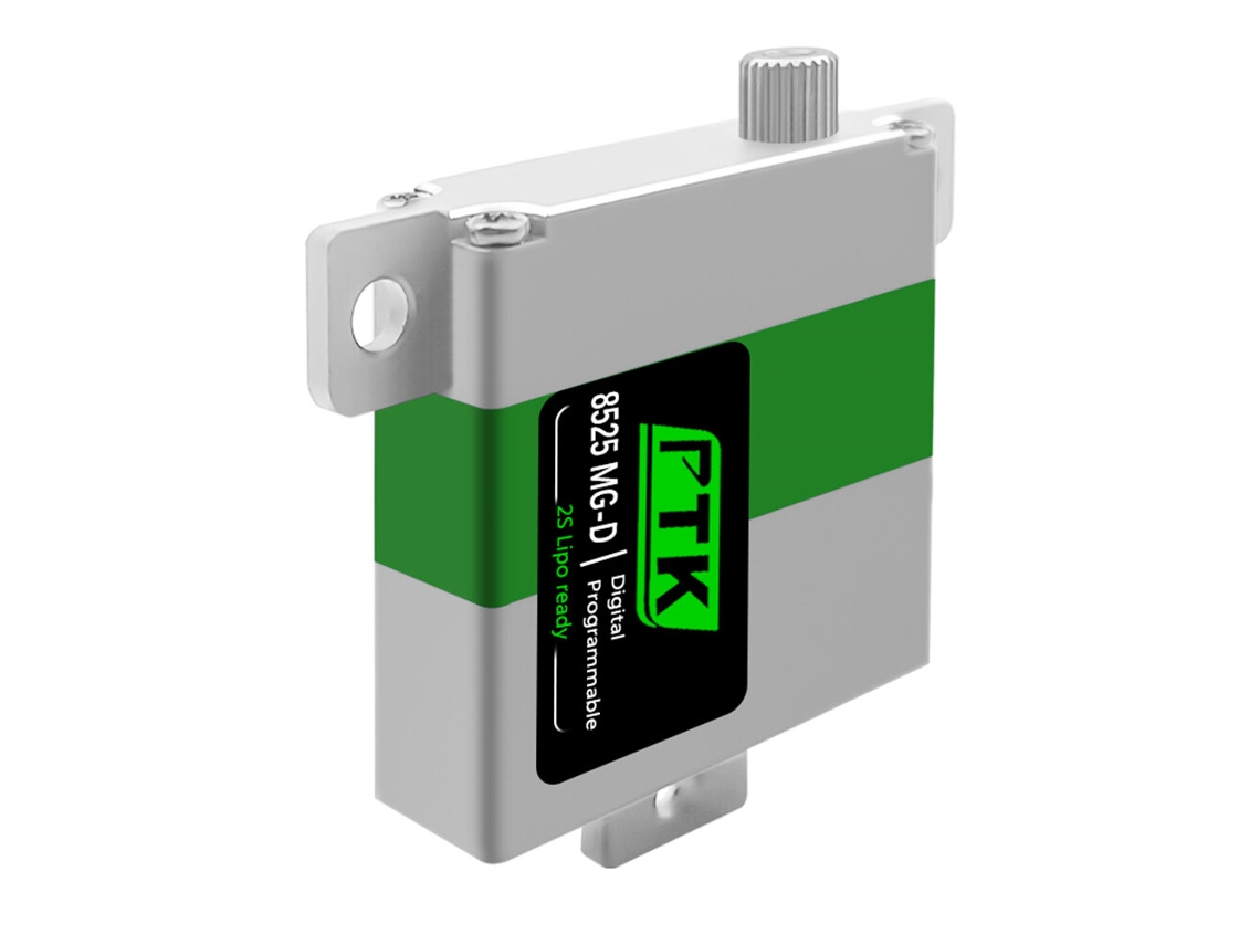 3 Pcsptk Votik 8525mg-d Metal Gear Steering Gear Digital Servo For Rc Airplane Spare Part Fixed Wing