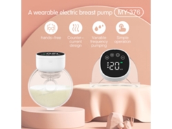 Extractor De Leche Eléctrico Portátil My-376, Silencioso, Con 3 Modos, 9 Niveles Y Capacidad De 180 Ml.