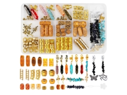 Joyas Para Dreadlocks De Aleación: Brazaletes De Cabello, Anillos Y Colgantes
