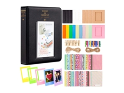 MEOIRUERY Set de Álbum de Papel Fotográfico 2x3 Pulgadas para Mini Cámara, Cámaras Instantáneas y Printer Zip