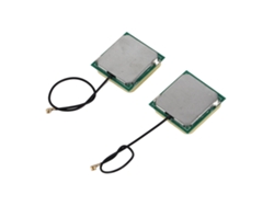 2 Antenas Gps De Cerámica Activa De 28 Dbi De Alta Ganancia, Doble Banda Bd, Localización Rápida Con Cable Rg1.13 Ipex