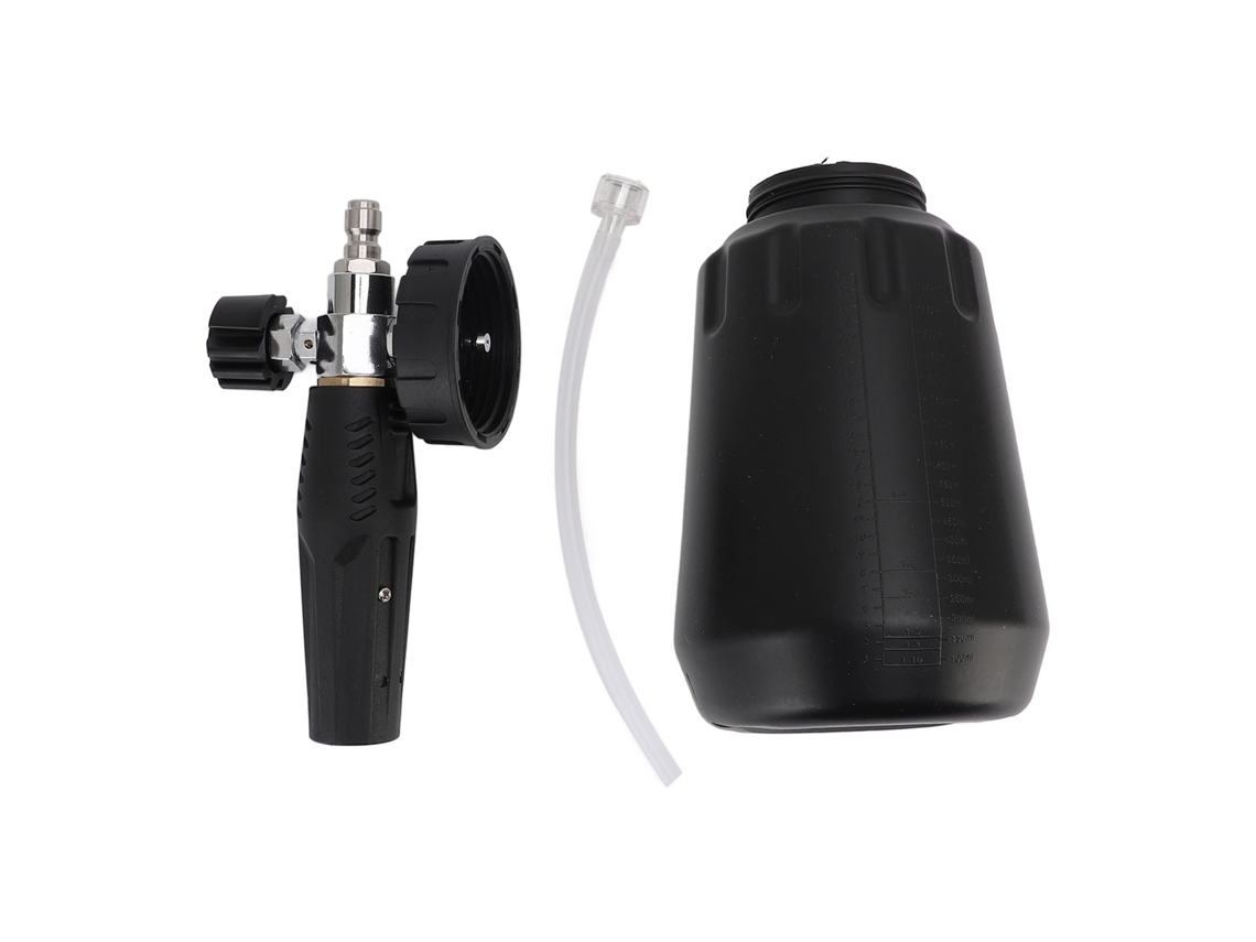 Cañón De Espuma De 1000 Ml Para Hidrolavadora Multifuncional Portátil Para Lavado De Autos Y Jardines.