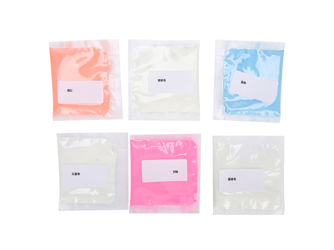 6 unidades de polvo fluorescente súper brillante para purpurina de uñas DIY, accesorio luminoso para decoración de uñas