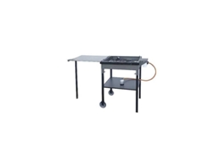 FLORES CORTES - 33702 - Paellero Plancha Para Gas 770 X 530 X 900 Con Ruedas