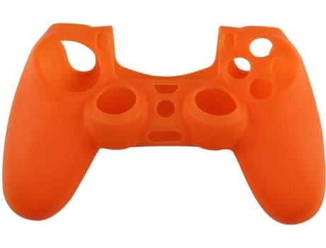 Funda Mando Silicone PS4 Naranja