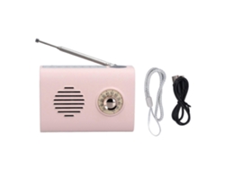 Mini altavoz Bluetooth portátil con radio Bluetooth, altavoces inalámbricos con energía solar y luz para Yunzii