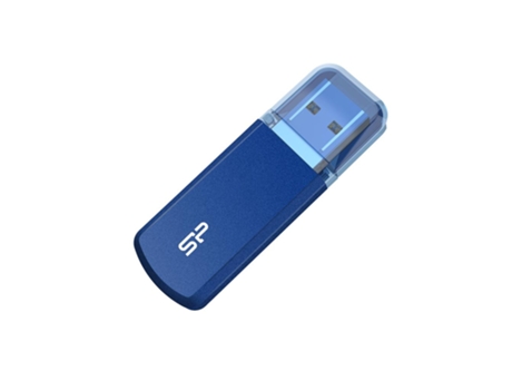 Unidad de memoria USB Silicon Power Helios 202 64Gb Usb tipo A 3.2 Gen 1 3.1 Gen 1 Azul