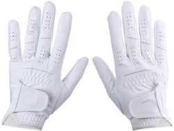 Guantes de golf para hombre, para mano izquierda o derecha, suaves, blancos y grises, para entrenamiento | Sin marca