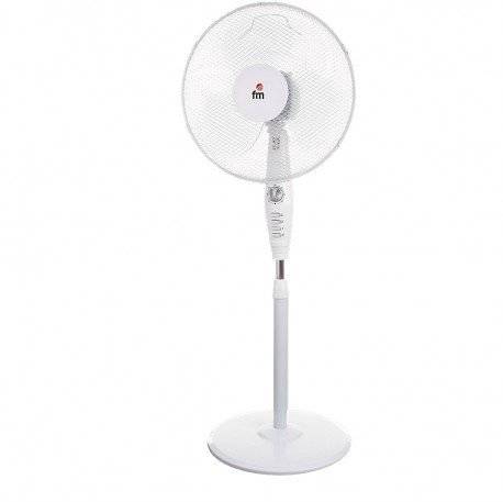 Ventilador Fm P40 blanco 3 potencias oscilante 50w pie 40cm 200 40 50