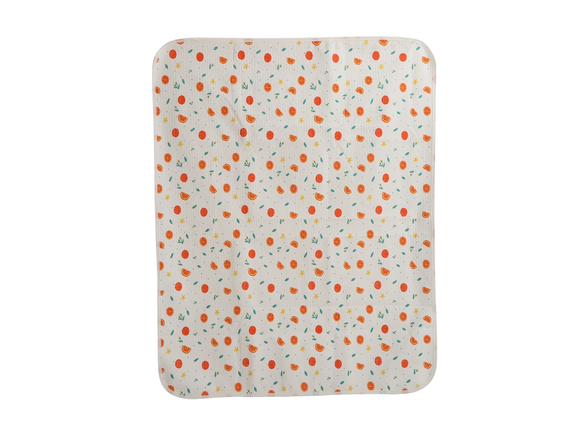 Cambiador lavable impermeable Laopipfu de 80 x 100 cm de algodón transpirable para cambiar pañales