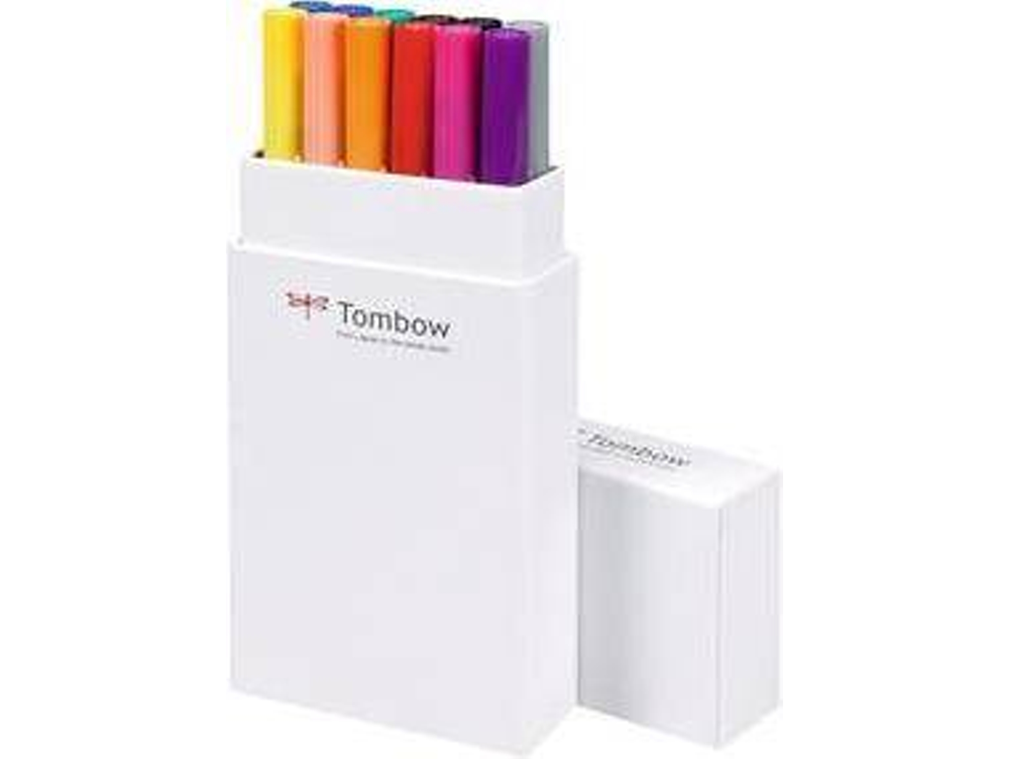 Marcador TOMBOW ABT Dual Brush Pen Colores Primarias (12 unid.)