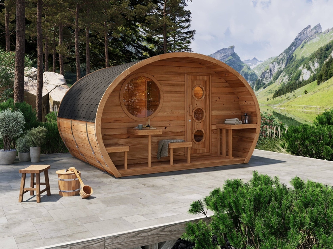 Sauna de exterior Hobbit 300 - Termomadera