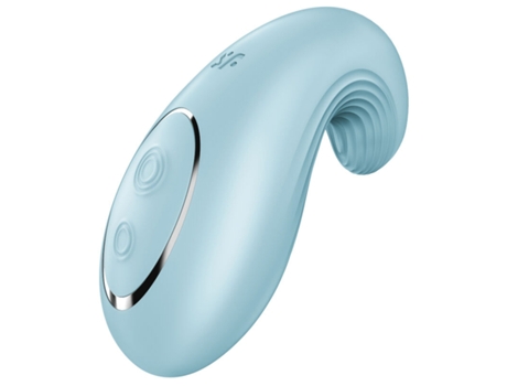 VIBRADOR DE LAY-ON SATISFYER DIPPING DELIGHT - AZUL