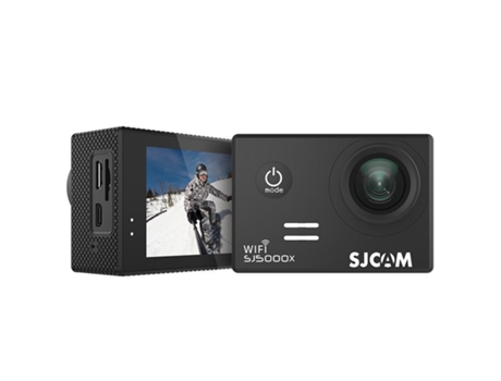 Action Cam SLOWMOOSE Impermeable Wi-Fi 4K 24Fps/2K 30 Fps Negro