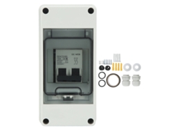 Disyuntor Miniatura 2p 16a Ip65 Resistente Al Agua, Interruptor De Cc 1000v Para Sistema Solar Fotovoltaico.