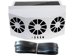 Ventilador De Extracción Para Ventana De Coche Recargable De 1600 Mah